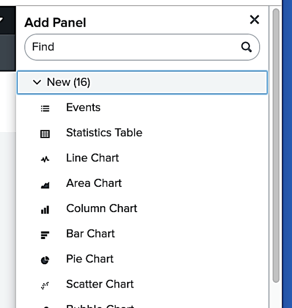 Chart format options
